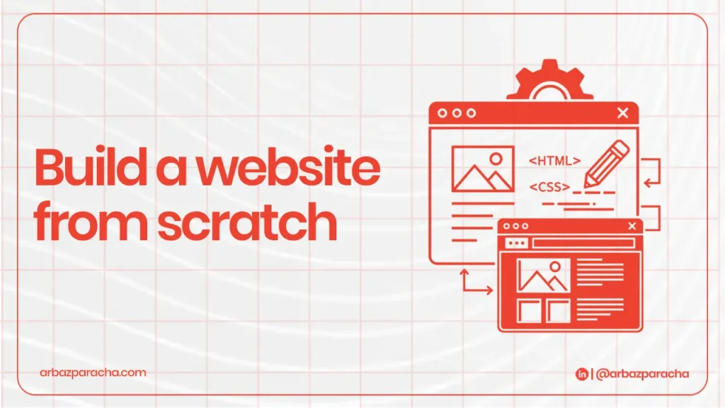 Build a website from Scratch