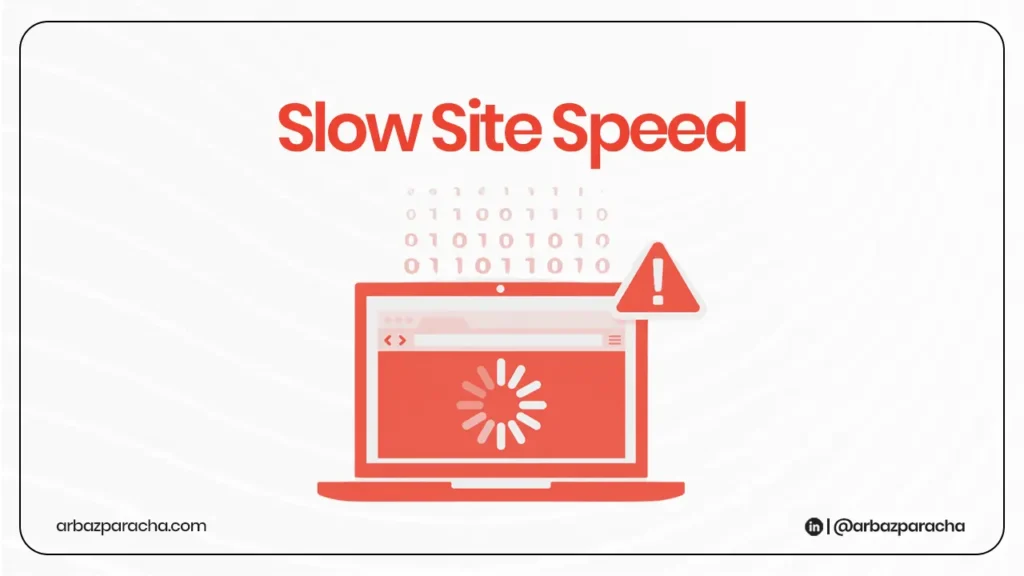 Slow speed in SEO