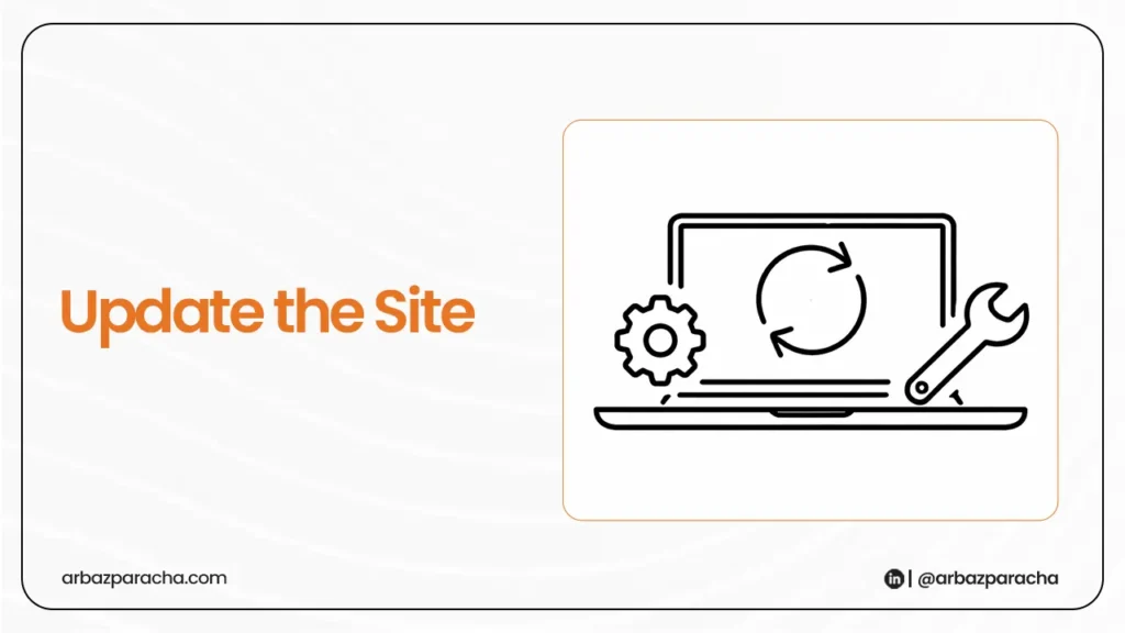 Update the website