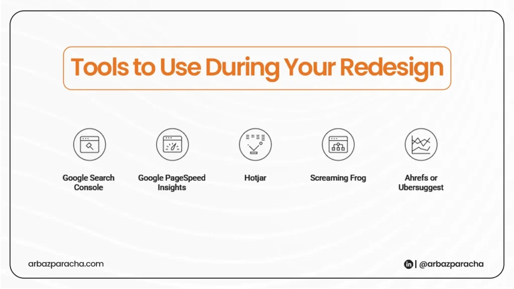 Website redesign checklist_ Tools to use